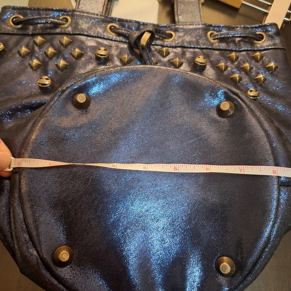 Disney Nightmare Before Christmas dark blue metalic bucket bag - Picture 11 of 11